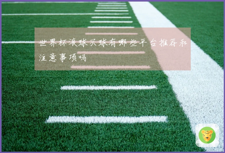 世界杯滚球买球有哪些平台推荐和注意事项吗